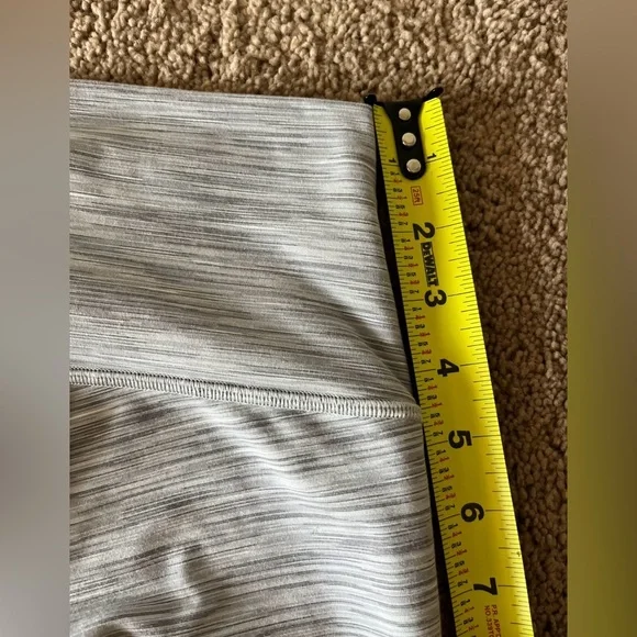 Women’s Lululemon High Rise Tight Gray Melange Ombré Leggings - Picture 8 of 8